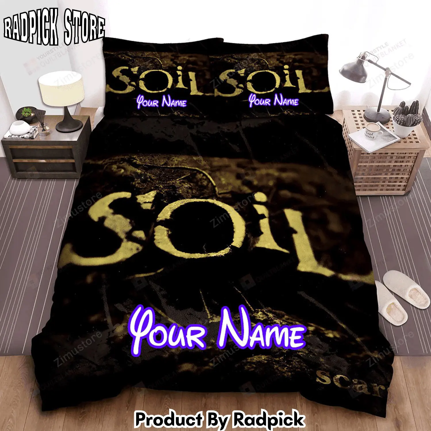 Radpick soil band scars bed sheets spread comforter duvet cover personalized name bedding sets rp3272213